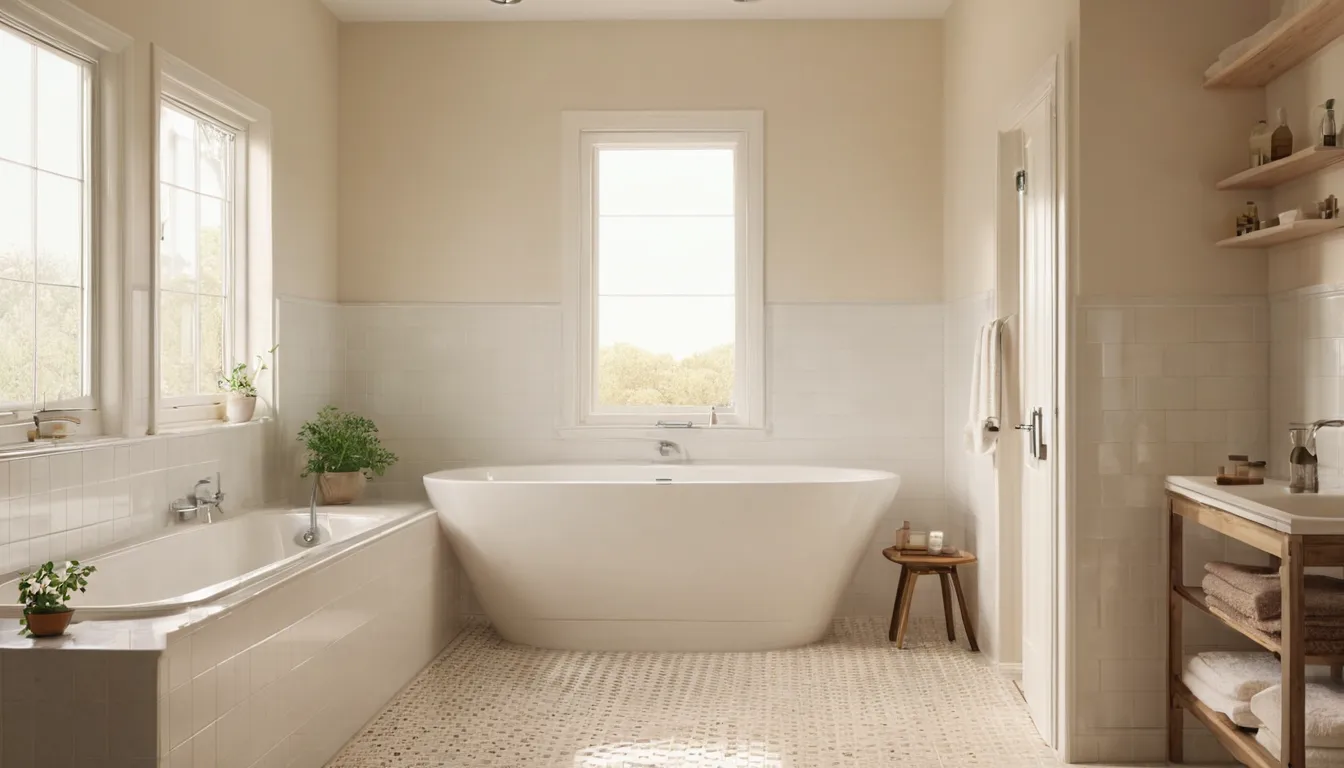 A bright, modern bathroom with a walk-in tub in a St. Louis area home
